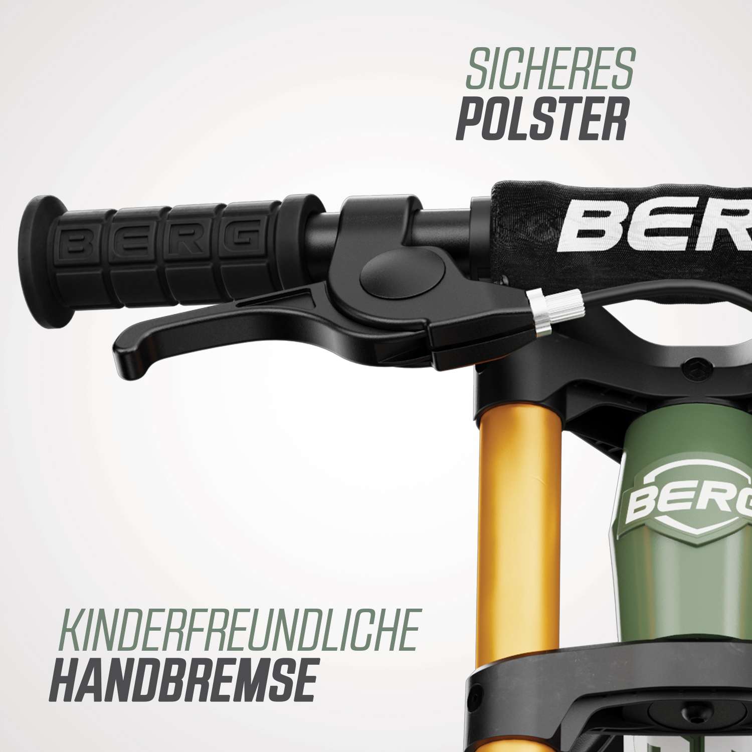 BERG Laufrad Biky Cross Green inkl. Handbremse BERG Laufrad Biky Cross Green inkl. Handbremse